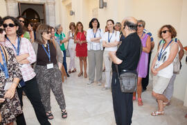 Visita guiada por el centro histórico. Olimpiada Española de Economía, Fase Nacional. Sala Unicaja de Conciertos María Cristina. Málaga. Junio de 2015