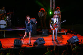 Concierto de Dry Martina. Festival Benéfico en los Baños del Carmen. Cursos de Verano de la Universidad de Málaga. Málaga. Julio de 2018