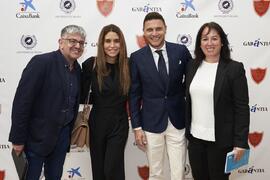 Foto de grupo. I Premios del Aula de Economía y Deporte de la Universidad de Málaga. Edificio del Rectorado. Febrero de 2024
