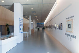 Exposición "Universidad-Diputación. Juntos por Málaga". Sala de exposiciones de la Diputación Provincial. Septiembre de 2013