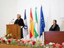 Investidura de nuevos doctores por la Universidad de Málaga 2010. Paraninfo. Enero de 2010
