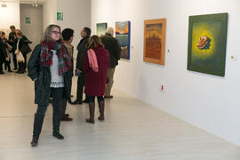 Inauguración de la exposición "Inventario", de Buly. Centro de Arte Contemporáneo Francisco Hernández, Vélez-Málaga. Diciembre de 2018