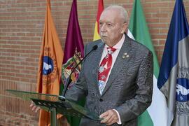 Carlos Benavides Velasco. Homenaje al personal jubilado de la Facultad de Ciencias Económicas y Empresariales. Campus de El Ejido. Septiembre de 2022