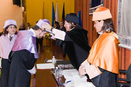 Investidura de nuevos doctores por la Universidad de Málaga. Paraninfo. Diciembre de 2009