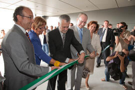 Inauguración de la ampliación del Campus de Teatinos de la Universidad de Málaga. Septiembre de 2009