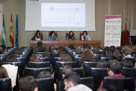Mesa redonda "El emprendimiento femenino en la sostenibilidad y promoción de los entornos naturales". Seminario "Emprende 21". Facultad de Ciencias Económicas y Empresariales. Noviembre de 2016