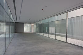 Interiores de la nueva Facultad de Psicología. Campus de Teatinos. Mayo de 2021