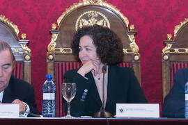 Pilar Aranda Ramírez. Homenaje a Matías Cortés. Facultad de Derecho de la Universidad de Granada. Mayo de 2018