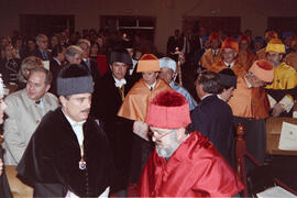Investidura como Doctor "Honoris Causa" de D. Victorio Valle Sánchez por la Universidad de Málaga. Paraninfo. Enero de 1998