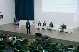 Marzo Edir Da Silva. Panel de expertos. 7º Congreso Internacional de Actividad Física Deportiva para Mayores. Escuela Técnica Superior de Ingeniería de Telecomunicaciones y de Informática. Noviembre de 2017