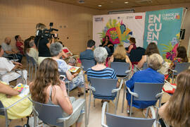 Encuentro con Àngels Barceló. Cursos de verano 2018 de la Universidad de Málaga. Marbella. Julio de 2018