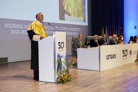 José Pablo Lara Muñoz. Solemne Acto de Apertura del Curso Académico 2022/2023 de las Universidades Andaluzas. Escuela Técnica Superior de Ingeniería Informática y Telecomunicaciones. Septiembre de 2022