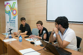 Mesa redonda: «Derribando barreras». Curso "Diversidad sexual". Cursos de verano 2019 de la Universidad de Málaga. Marbella. Julio de 2019