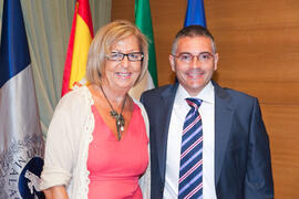 Toma de posesión del personal docente e investigador de la Universidad de Málaga. Rectorado. Octubre de 2011