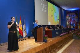 Lección inaugural a cargo de Javier Laserna. Apertura del Curso Académico 2023/2024 de la Universidad de Málaga. Paraninfo. Septiembre de 2023