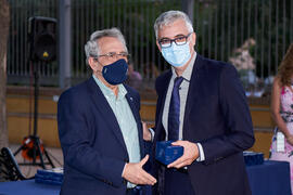 Homenaje al personal jubilado o que cumple 25 años de servicio en la Universidad de Málaga. Jardín Botánico. Septiembre de 2021