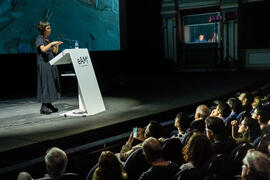 Conferencia inaugural. Apertura del Curso Académico 2019-2020 de la Escuela Técnica Superior de Arquitectura de la Universidad de Málaga. Teatro Cervantes. Octubre de 2019