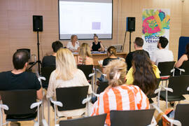 Ponencia de Nuria Cano, "La audiencia social: el análisis de las redes sociales y su relación con la tv". Curso "La televisión del siglo XXI, nuevos formatos y consumos". Cursos de verano 2018 de la Universidad de Málaga. Marbella. Julio de 2018