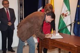 Toma de posesión del personal docente e investigador de la Universidad de Málaga. Rectorado. Noviembre de 2012