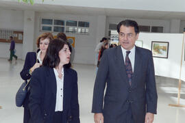 Visita del gobernador de Puerto Rico a la Universidad de Málaga y Obispado. 1993