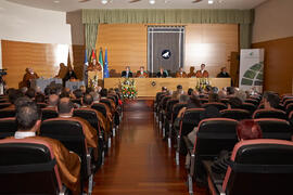 Investidura como Doctor "Honoris Causa" de D. Javier Aracil Santonja por la Escuela Técnica Superior de Ingeniería Industrial de la Universidad de Málaga. Rectorado. Diciembre de 2013