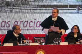Discurso de José Ángel Narváez. Entrega de la medalla de oro de la Universidad de Sevilla a la Universidad de Málaga. Iglesia de la Anunciación, Sevilla. Septiembre de 2022