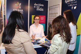 I Feria de Empleo de la Universidad de Málaga. Complejo de Estudios Sociales y de Comercio. Abril 2015