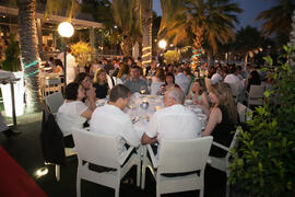 Cena de gala en el restaurante El Palmeral. Olimpiada Española de Economía, Fase Nacional. Puerto de Málaga Muelle 2 El Palmeral de las Sorpresas. Junio de 2015
