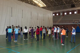 Taller de Fuerza y Equilibrio. 4º Congreso Internacional de Actividad Físico-Deportiva para Mayores. Complejo Polideportivo Universitario. Marzo de 2011