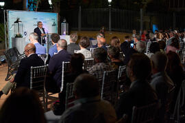 Discurso de José Ángel Narváez. Homenaje al personal jubilado o que cumple 25 años de servicio en la Universidad de Málaga. Jardín Botánico. Septiembre de 2021