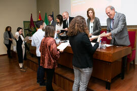 Entrega de los X y XI Premios Gauss. Facultad de Ciencias Económicas y Empresariales. Diciembre de 2019