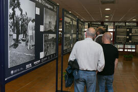 Exposición "La Rosaleda en 75 imágenes". Complejo Polideportivo Universitario. Marzo de 2017