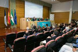 Conmemoración del 30 Aniversario de la Oficina de Transferencia de Resultados de Investigación de la Universidad de Málaga (OTRI). Edificio del Rectorado. Mayo de 2019