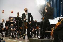 Concierto de Bandas Sonoras de la 30 edición de Fancine de la Universidad de Málaga. Auditorio de la Escuela Técnica de Ingeniería de Telecomunicaciones e Informática. Noviembre de 2020