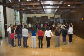 Taller de Ritmo Básico. 2º Congreso Internacional de Actividad Físico-Deportiva para Mayores de la Universidad de Málaga. Palacio de Ferias y Congresos de Málaga. Marzo de 2007