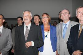 Inauguración de la ampliación del Campus de Teatinos de la Universidad de Málaga. Septiembre de 2009