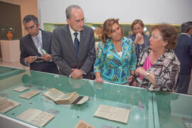 Inauguración de la exposición "Malaqa, entre Malaca y Málaga". Rectorado. Mayo de 2009