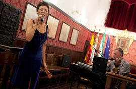 Cursos de verano 2011 de la Universidad de Málaga. Concierto de Delia García. Julio de 2011