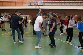 Taller de actividades recreativas y de cooperación. 7º Congreso Internacional de Actividad Física Deportiva para Mayores. Escuela Técnica Superior de Ingeniería de Telecomunicaciones y de Informática. Noviembre de 2017