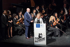 Gala Inaugural de la XXII edición de Fancine de la Universidad de Málaga. Teatro Cervantes. Noviembre de 2012