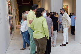 Visita a la exposición "Eugenio Chicano Siempre". Museo de Málaga. Junio de 2021