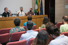 Conferencia de Antonio Luque. Curso "Tres generaciones de la música Pop española". Cursos de Verano de la Universidad de Málaga. Málaga. Julio de 2018