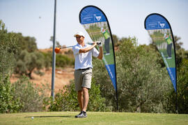 Jugador de la Universidad de Saint Gallen. Campeonato Europeo de Golf Universitario. Antequera. Junio de 2019