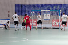 Partido Georgia contra Alemania. 14º Campeonato del Mundo Universitario de Fútbol Sala 2014 (FUTSAL). Antequera. Julio de 2014