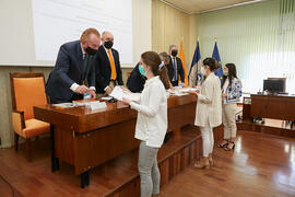 Entrega de premios. IV Encuentro "10Graduadxs10". Facultad de Ciencias Económicas y Empresariales. Mayo de 2021