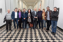 Inauguración de la exposición "Málaga 1963. Una mirada fotográfica a la ciudad de hace 50 años", en la Térmica. Febrero de 2014