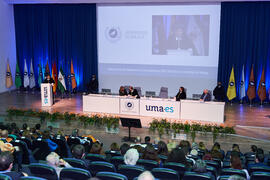 Intervención de José Ángel Narváez. Apertura del Curso Académico 2021/2022 de la Universidad de Málaga. Escuela Técnica Superior de Ingeniería Informática y Telecomunicaciones. Septiembre de 2021