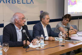 Clausura y entrega de diplomas. Curso "Mujeres frente a la violencia". Cursos de verano 2018 de la Universidad de Málaga. Marbella. Julio de 2018