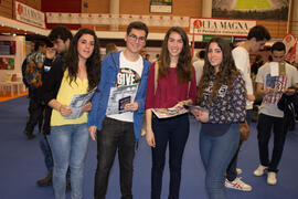 Jornadas de Puertas Abiertas de la Universidad de Málaga. Complejo Polideportivo Universitario. Abril de 2015