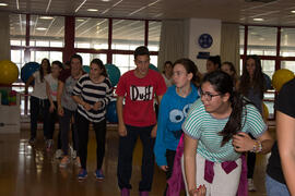 Actividad deportiva. Jornadas de Puertas Abiertas de la Universidad de Málaga. Complejo Polideportivo Universitario. Abril de 2015